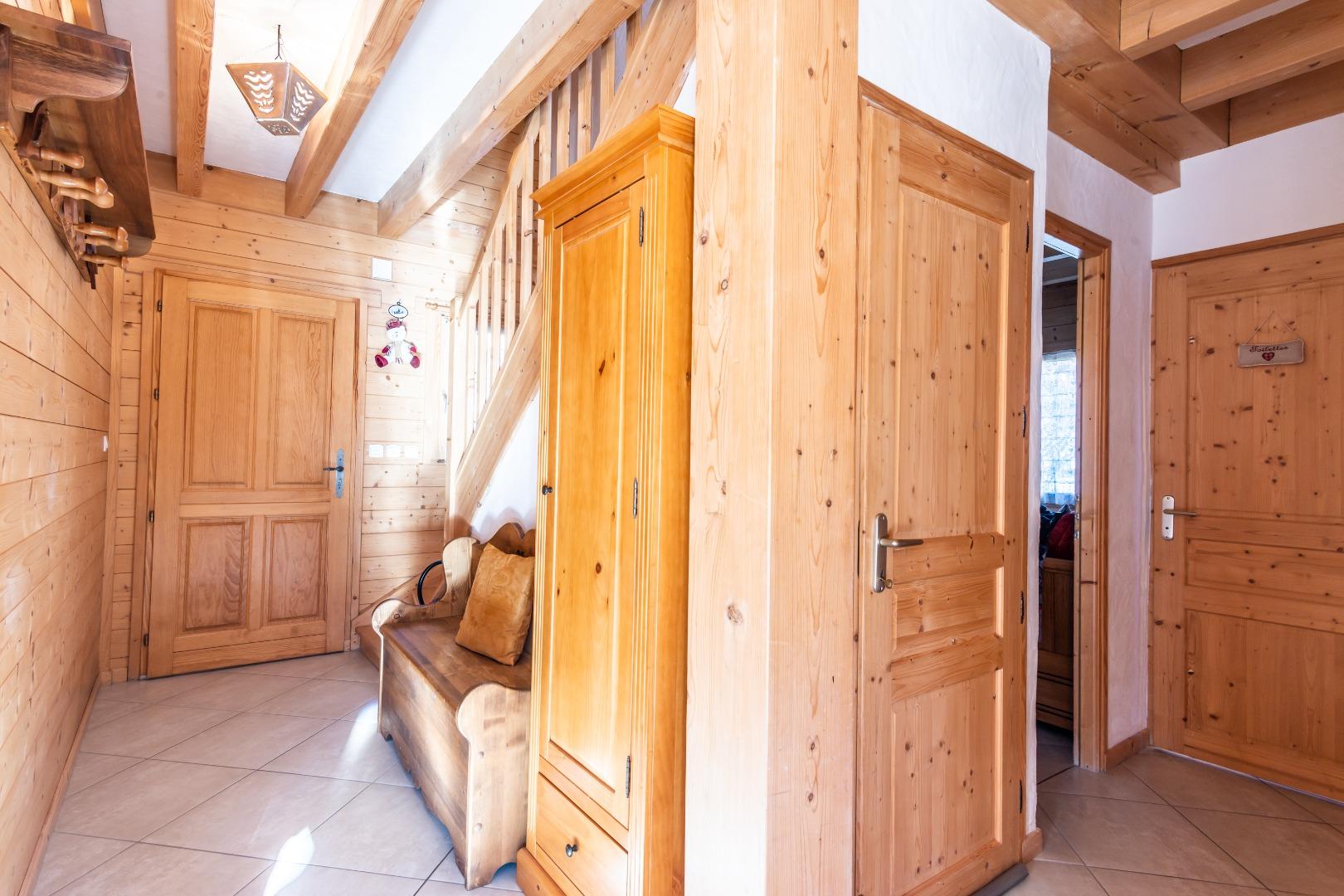 Entrée principale du chalet